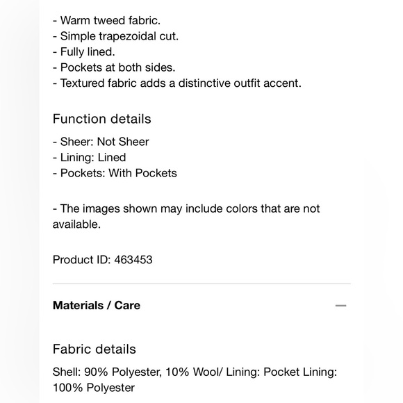 Uniqlo Tweed Mini Skirt - Picture 7 of 7